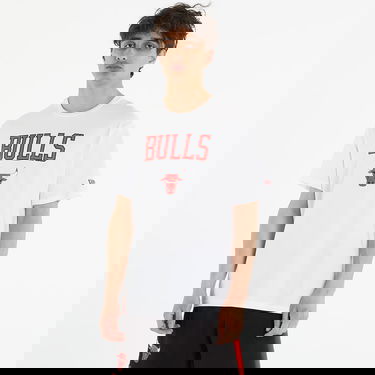 Tričko New Era Chicago Bulls NBA Team Logo T-Shirt Biela | 60357046, 0