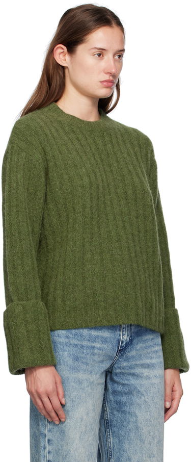 Sveter rag & bone Rag & Bone Stassi Crewneck Sweater Zelené | WAS24F066ON66, 1