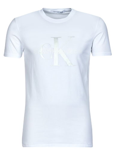 Tričko CALVIN KLEIN MONOLOGO TEE Biela | J30J320806-0K6