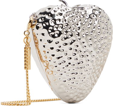Kabelka Stella McCartney Strawberry Shaped Metallic Clutch Metalická | 7B0075WP0351, 1