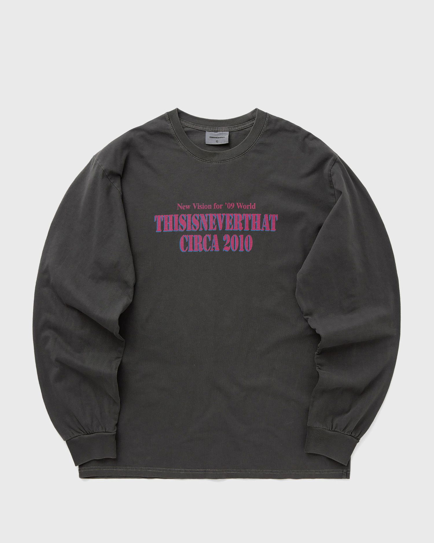Tričko thisisneverthat Basketball Hoop Graphic Longsleeve T-Shirt Šedá | TN243TTSLT04CHA, 0