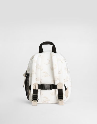 Batoh Dolce & Gabbana Dolce & Gabbana Sweatshirt-Fabric Moon and Stars Print Backpack Biela | EM0141AT681HA5LC, 2