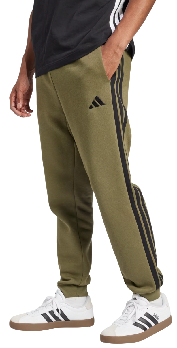 Tepláky adidas Performance Sportswear Essentials 3-Stripes Fleece Pants Zelené | jd1857