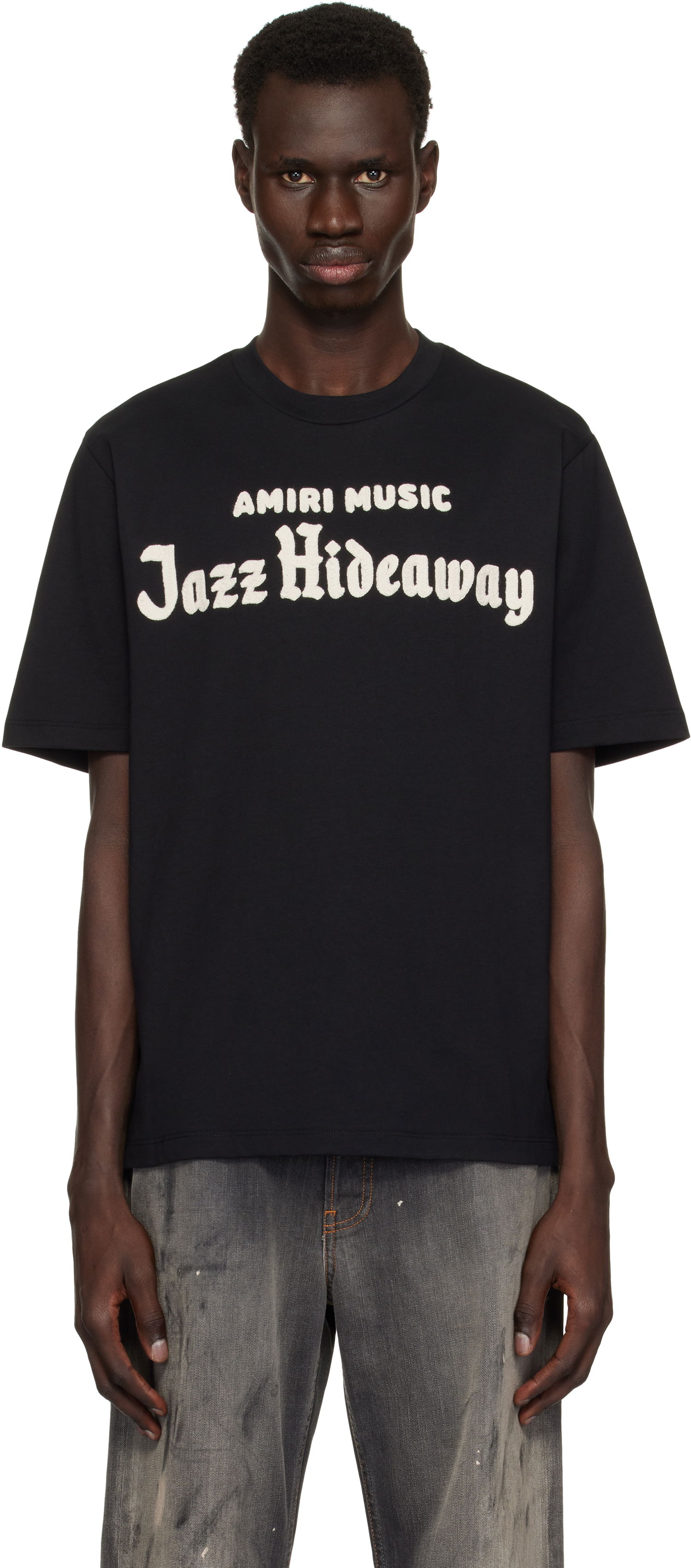 Tričko AMIRI Amiri Music Jazz Hideaway T-Shirt Čierna | AMJYTE1172, 0