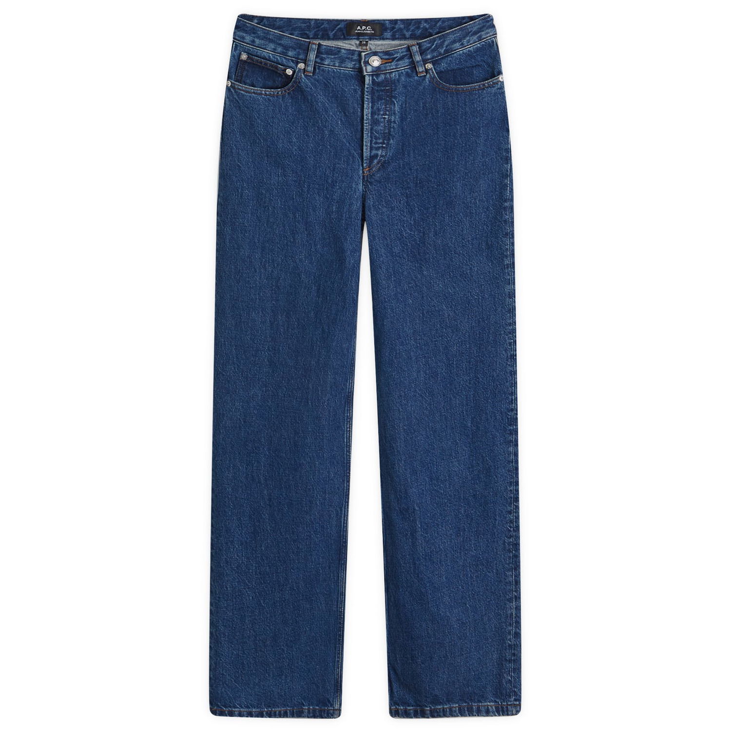 Džínsy A.P.C. Elisabeth Straight Jeans, Size 26 Modrá | COHTD-F09181-IAL, 0