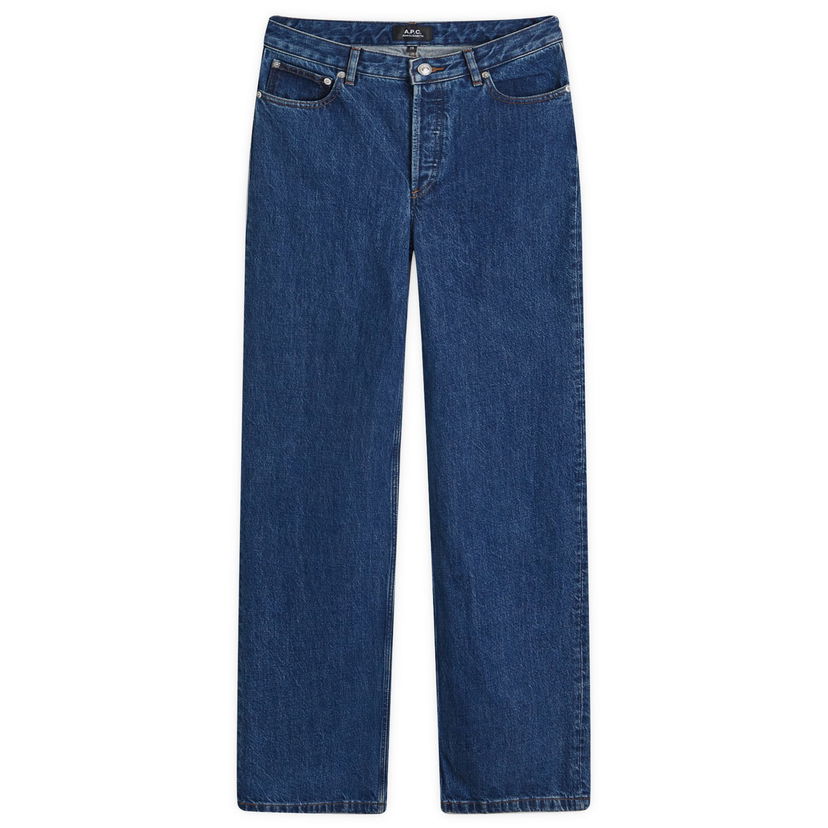Džínsy A.P.C. Elisabeth Straight Jeans, Size 26 Modrá | COHTD-F09181-IAL