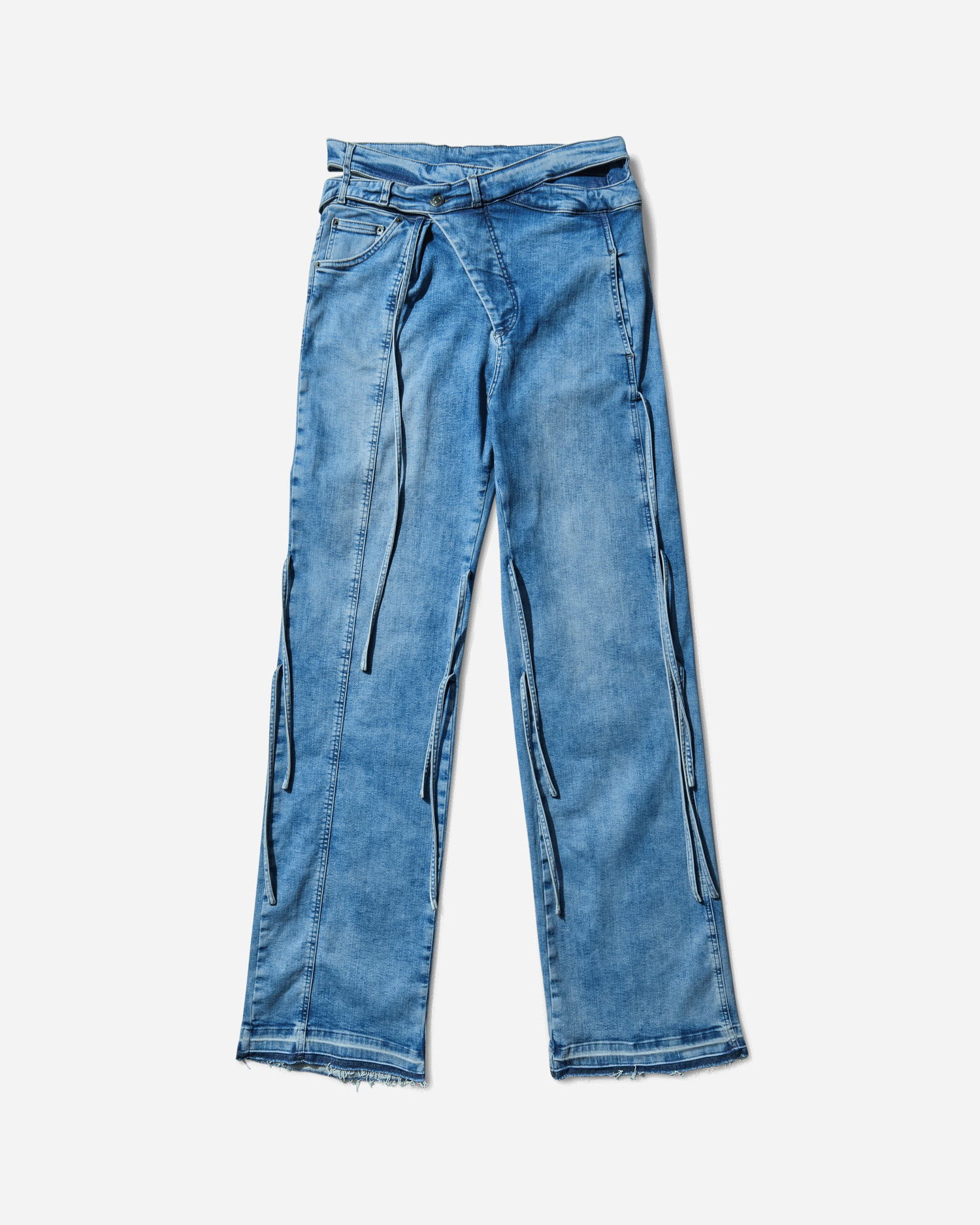 Džínsy Ottolinger Strappy Signature Wrap Jeans Modrá | 11720261703 4, 1