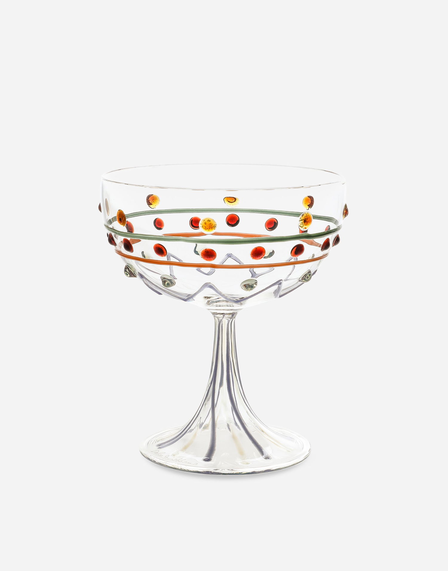 Home decor Dolce & Gabbana Multicolor Champagne Glass Rôznofarebný | TCB027TCALVUC120, 0