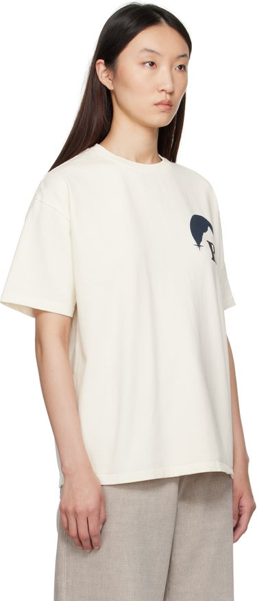Tričko Rhude Rhude Moonlight Graphic T-Shirt Biela | RHPF25TT02012, 1