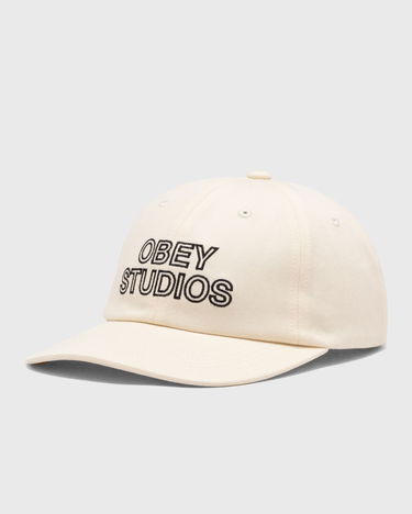 Šiltovka OBEY Studios Strapback Cap Béžová | 100580406-UBL, 1
