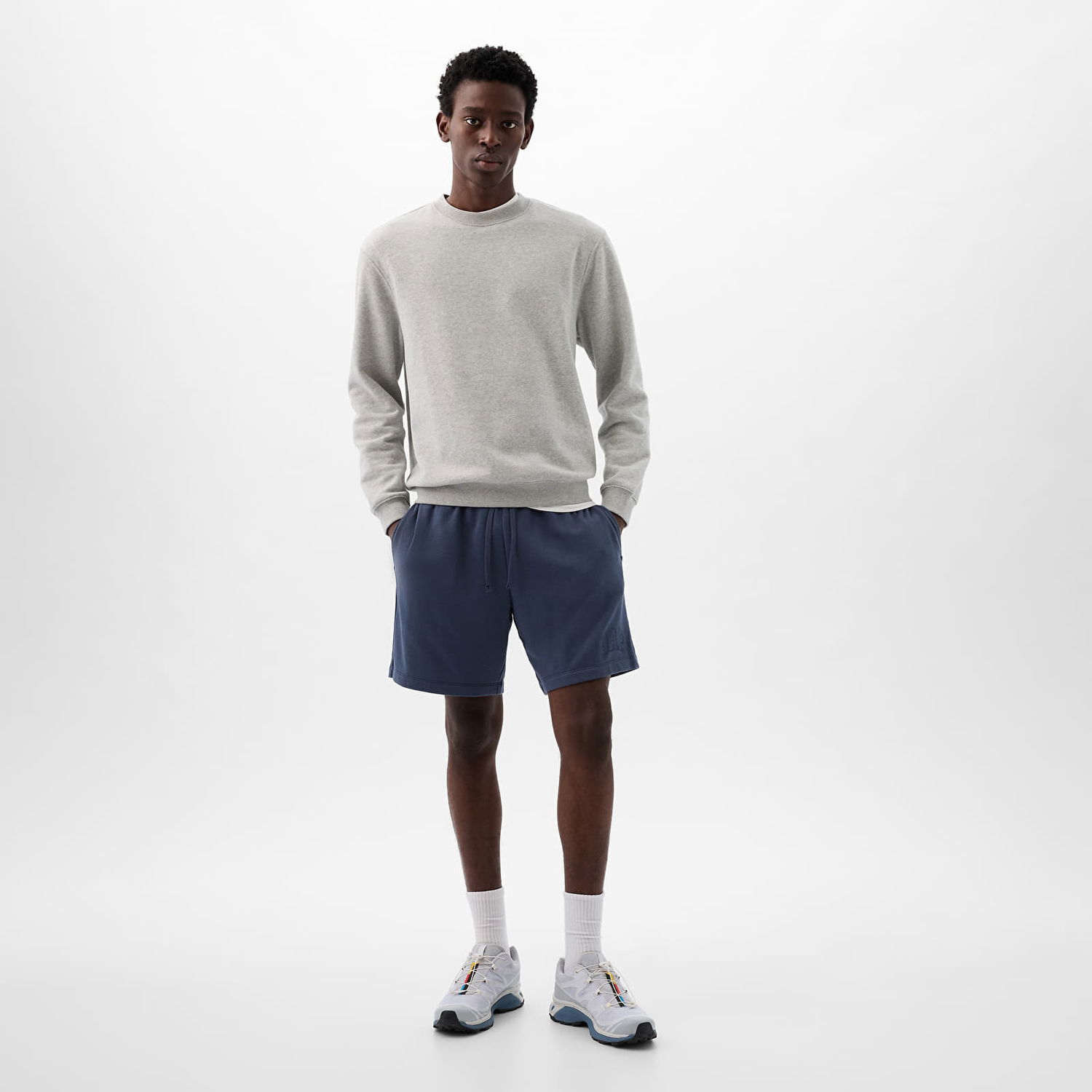 Šortky GAP Logo Shorts Deep Sailor Blue Navy | 868467-00, 0