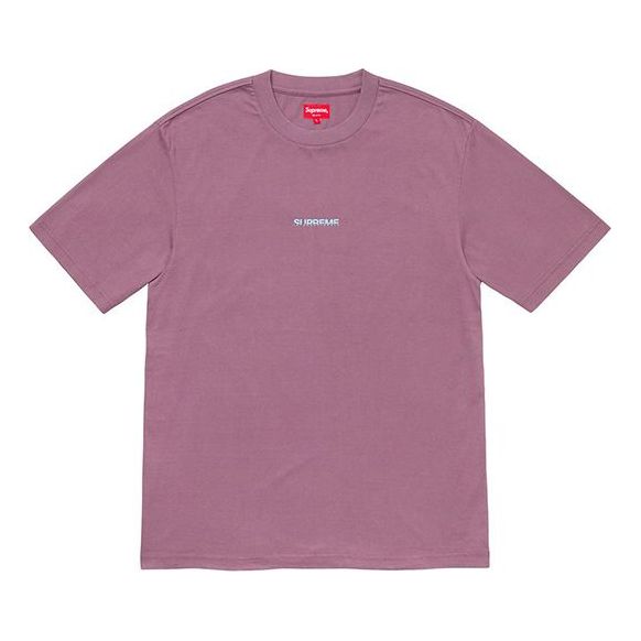 Tričko Supreme SS Top Logo T-Shirt Fialová | SUP-FW19-609