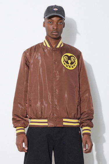 Bomber bunda BBC IceCream ICECREAM Satin Bomber Jacket Hnedá | IC24107, 0