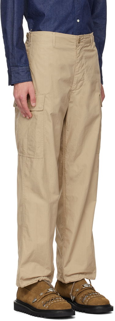 Cargo nohavice BEAMS BEAMS PLUS Military Cargo Pants Béžová | 3824-0081-803, 1