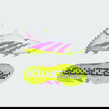Tenisky a topánky adidas Performance Predator Elite Laceless Firm Ground Biela | ID3746, 0