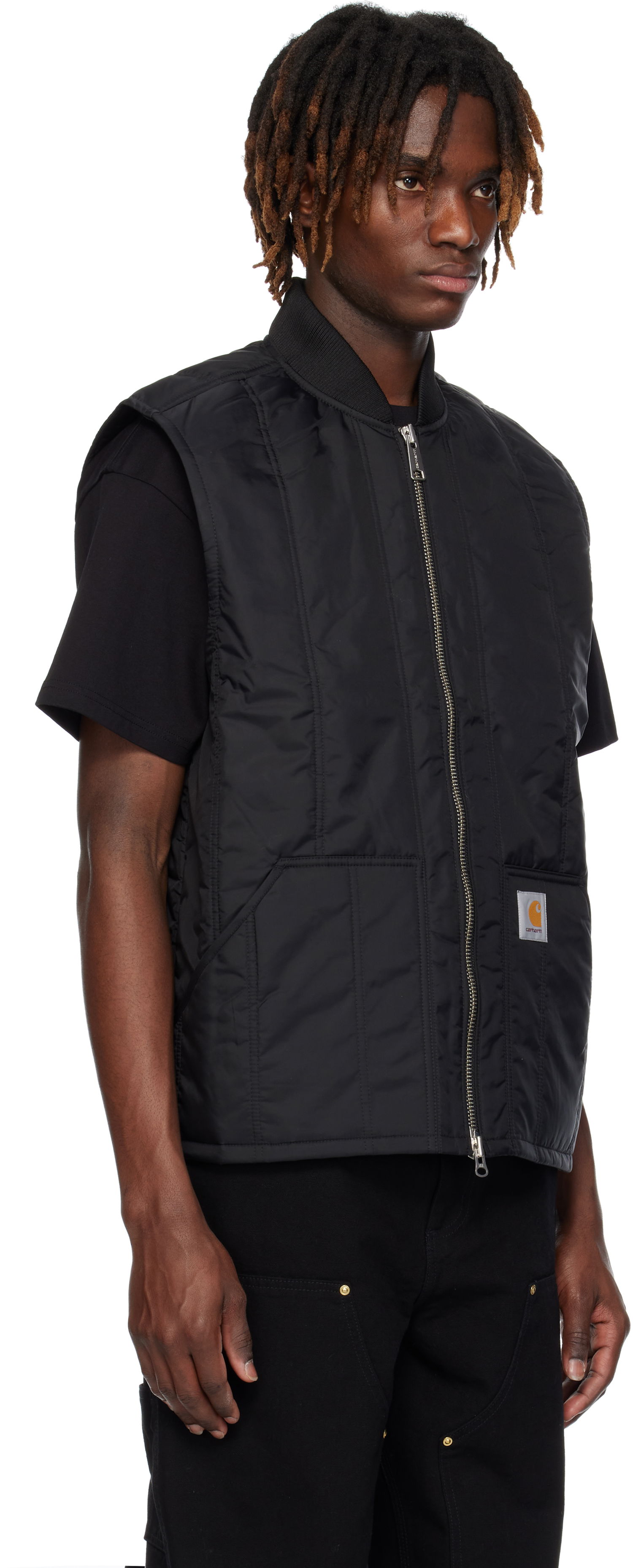Vesta Carhartt WIP Lachlan Liner Vest Čierna | I034387, 1