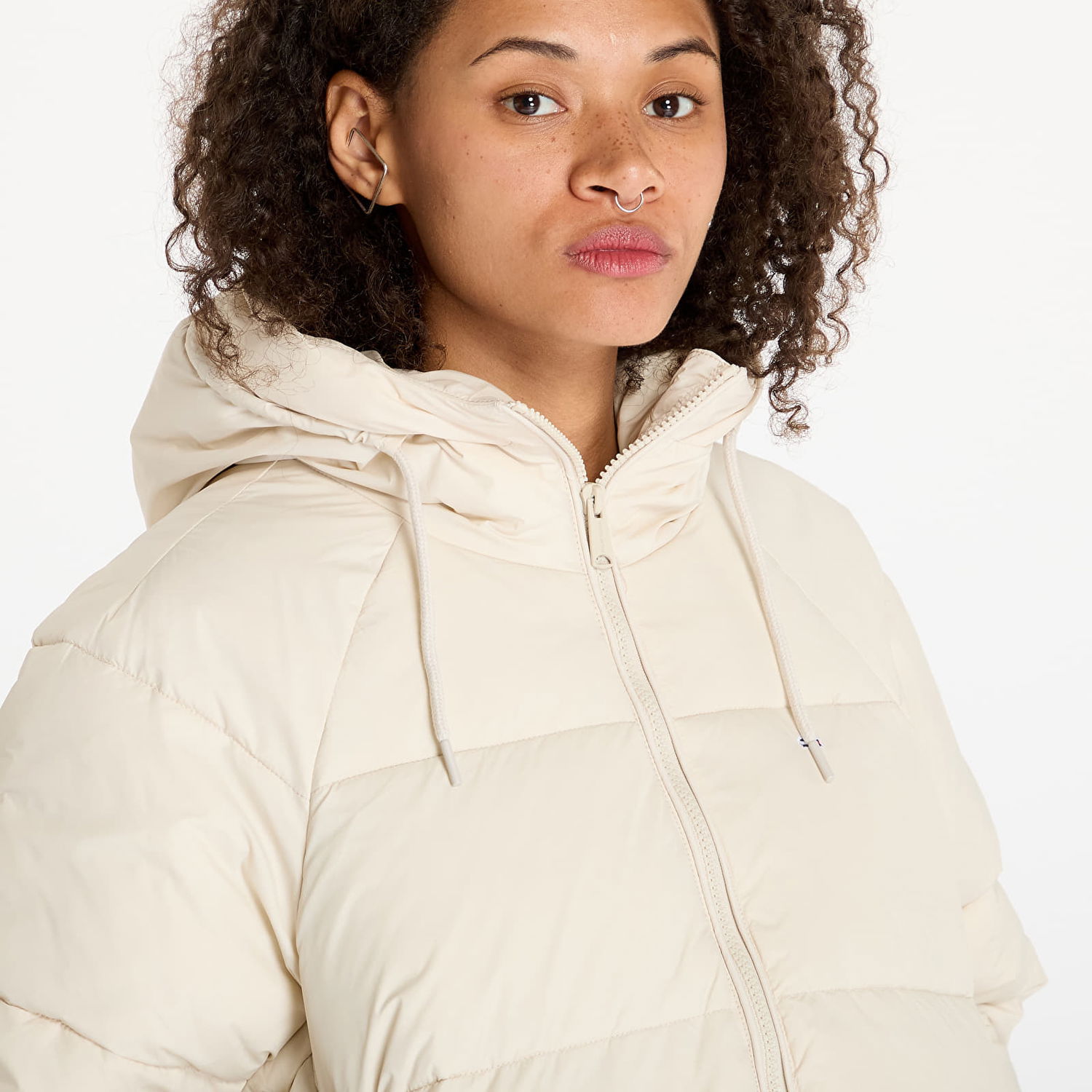 Prešívaná bunda Tommy Hilfiger Vail Puffer Jacket Beige Béžová | DW0DW18841 ACG, 1