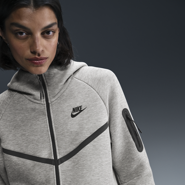Mikina Nike Sportswear Tech Fleece Windrunner Hoodie Šedá | HV6747-063, 3
