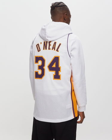 Dres Mitchell & Ness NBA Swingman Jersey Los Angeles Lakers Alternate 2002-03 Shaquille O'Neal #34 Biela | SMJY4442-LAL02SONWHIT, 1