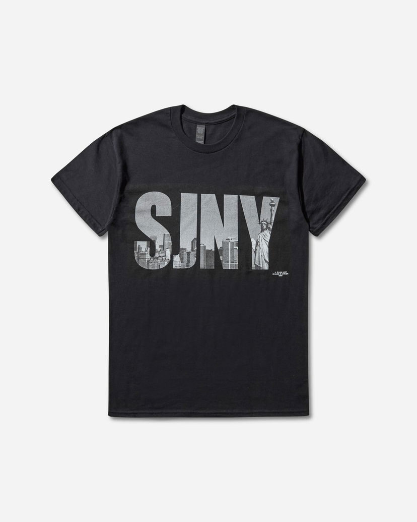 Tričko Slam Jam New York City Graphic T-Shirt SLAM JAM CHAOS IS ORDER Čierna | SJNYCTEE2 BLK