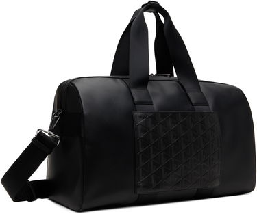 Cestovná taška Lacoste Lacoste Nomogram Leather Weekend Bag Čierna | NH4839MR_000, 2