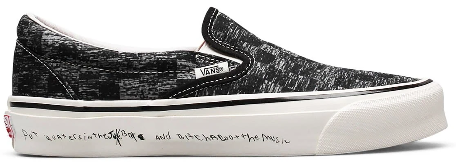 Tenisky a topánky Vans Classic Slip-On LX Jim Goldberg TV Static Čierna | VN0A45JK00T, 0