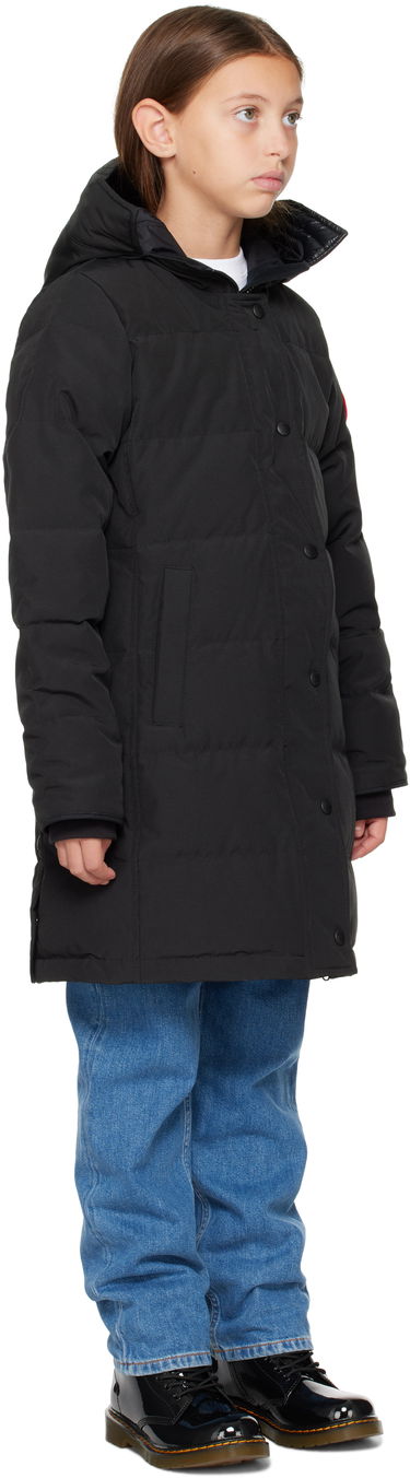 Prešívaná bunda Canada Goose Kids' Juniper Down Coat Čierna | 4559Y, 1