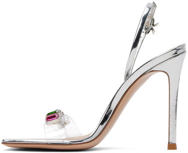 Tenisky a topánky Gianvito Rossi Gianvito Rossi Ribbon Candy Heeled Sandals Metalická | G32215.15RIC.PLM, 2