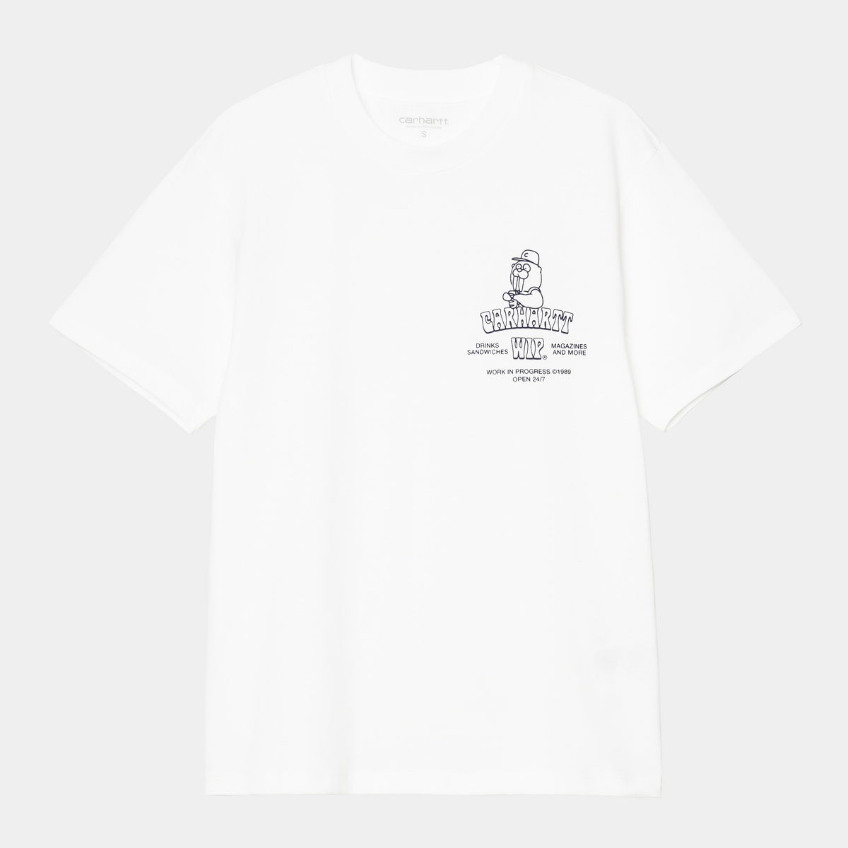 Tričko Carhartt WIP Short Sleeve Sandwich Graphic T-Shirt Biela | I035256_5, 0