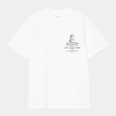 Tričko Carhartt WIP Short Sleeve Sandwich Graphic T-Shirt Biela | I035256_5, 0