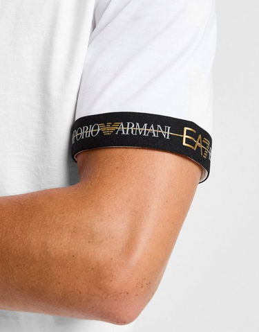 Tričko Emporio Armani Emporio Armani 7 Tape T-Shirt Biela | AF132447M001152U0002, 3