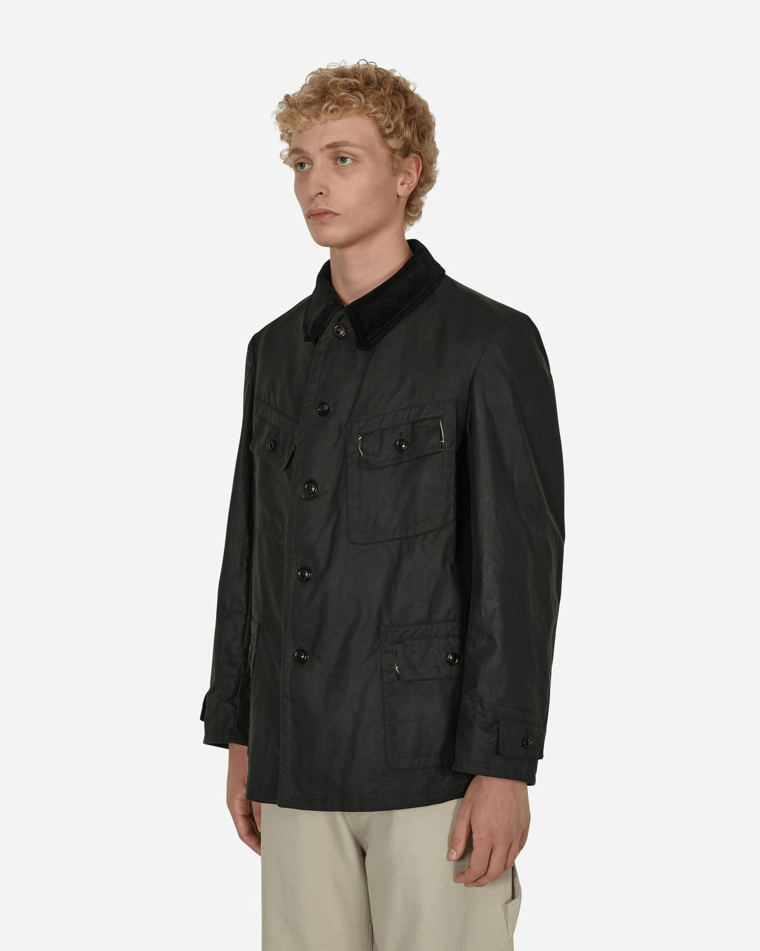 Košeľa Maison Margiela Waxed Cotton Jacket Čierna | SI1AM0001 616, 1