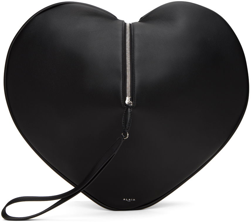 Leather Heart Shaped Pouch