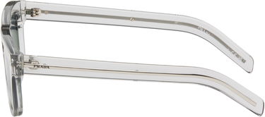 Slnečné okuliare Prada Iconic Metal Plaque Sunglasses Biela | 0PR B12S 12R07T55 8056262512234, 2