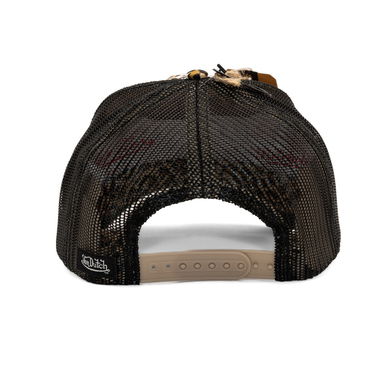 Šiltovka Von Dutch Von Dutch Trucker Cali Patch Hat Béžová | VD/0/CAS2/LEO/BE, 2