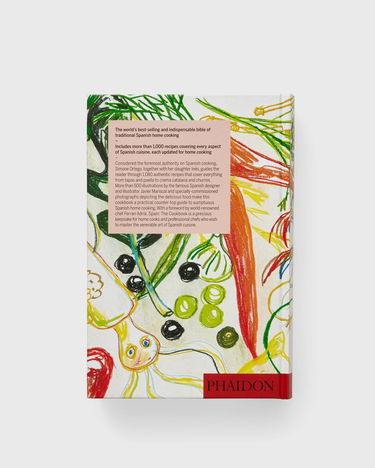 Kniha a časopis Phaidon “Spain - The Cookbook” Food Rôznofarebný | 9781838668150, 1