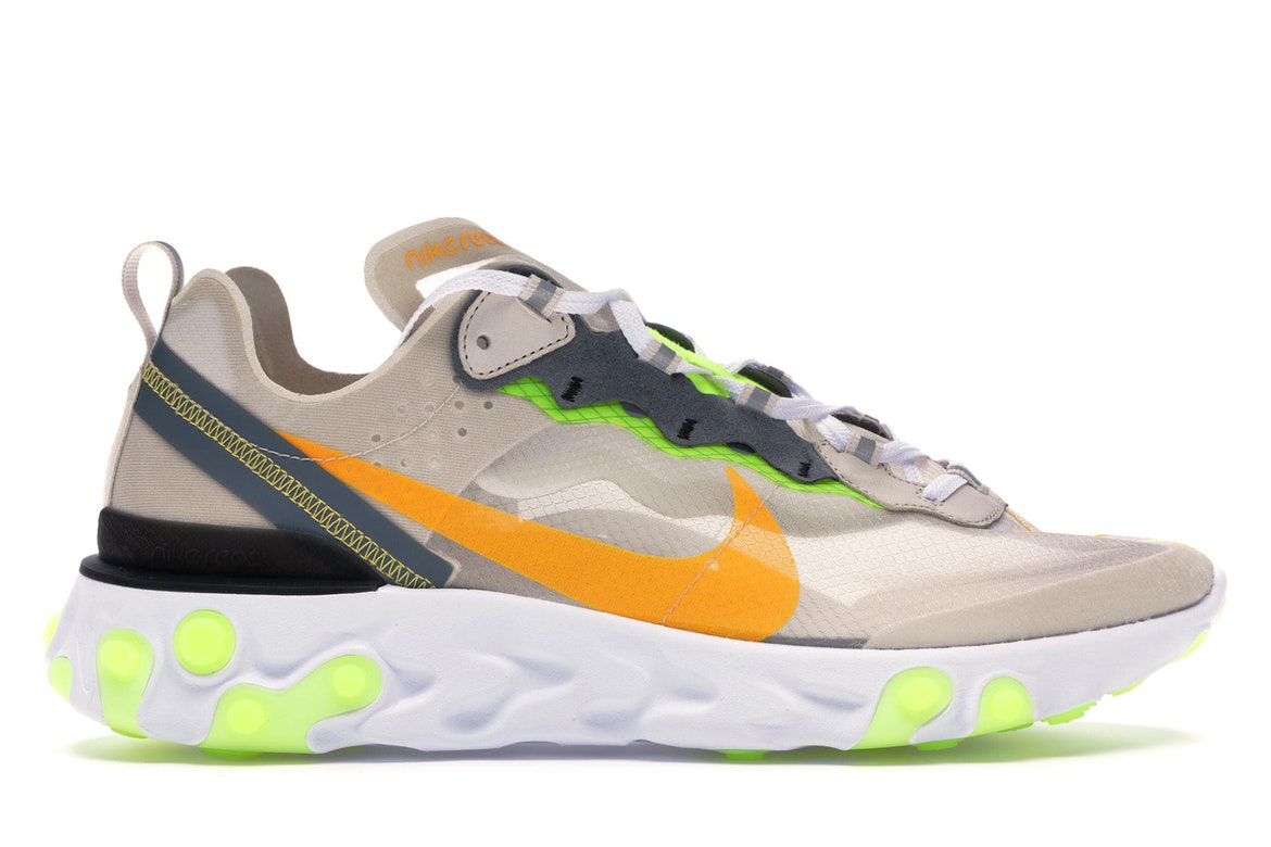Tenisky a topánky Nike React Element 87 Light Orewood Brown Šedá | AQ1090-101, 0