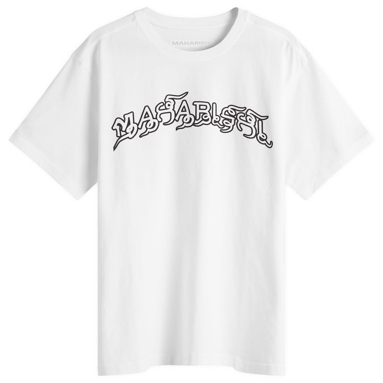 Tričko Maharishi Maharishi Muay Thai Graphic T-Shirt, Size Large Biela | 1489-WHT, 1