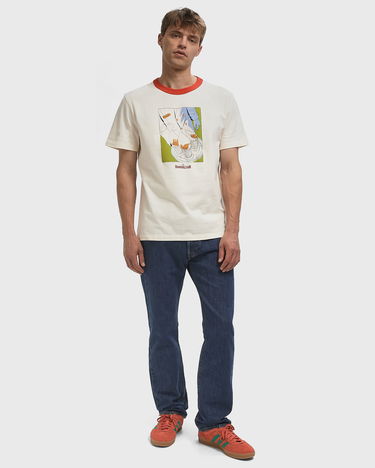 Tričko Edmmond Studios The Dinner Club Graphic T-Shirt Biela | 125-30-37010, 1