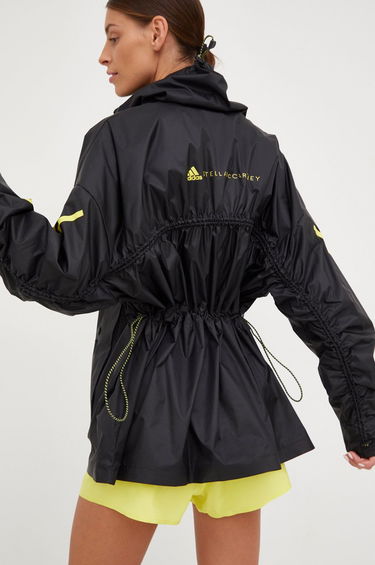 Vetrovka adidas Originals By Stella McCartney Half-Zip Mid-Length Jacket Čierna | HG6886, 0