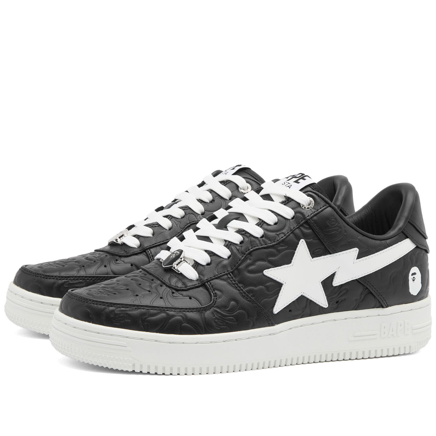 Tenisky a topánky BAPE A Bathing Ape Men's Bape Sta #3 Čierna | 001FWJ801052I-BLK, 0