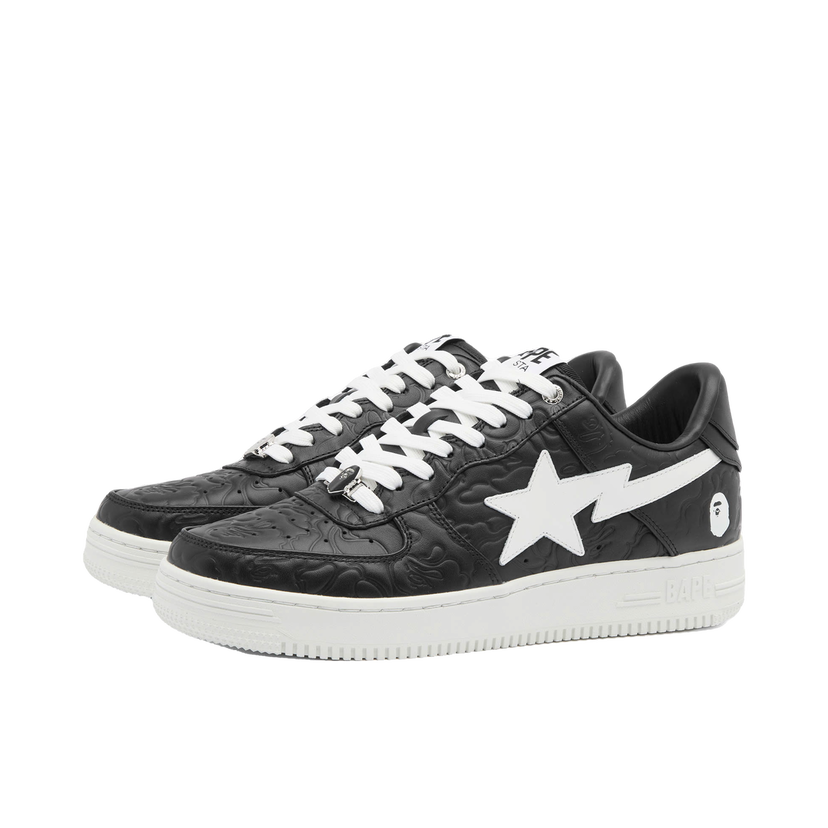 Tenisky a topánky BAPE A Bathing Ape Men's Bape Sta #3 Čierna | 001FWJ801052I-BLK