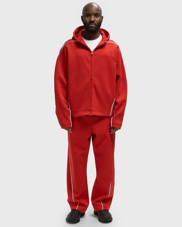 Mikina adidas Originals ARTE Full-Zip Hoodie with Contrast Stitching Červená | KC9592, 1