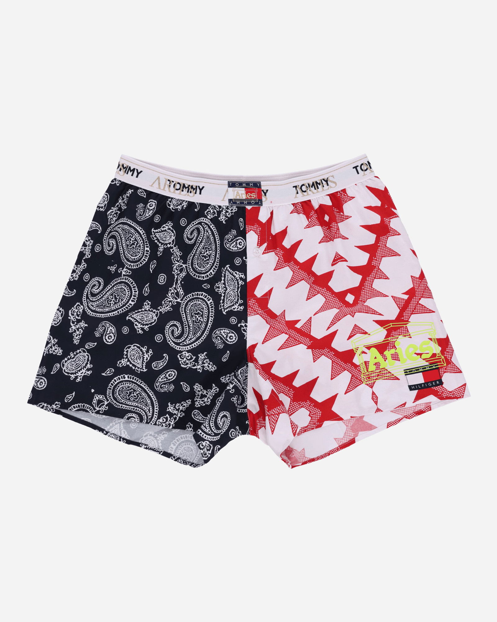 x Aries Cotton Woven Boxer