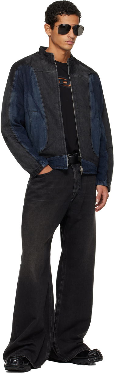 Bunda Diesel D-Blenk-S Paneled Denim Jacket Rôznofarebný | A18422-007BX-01, 3