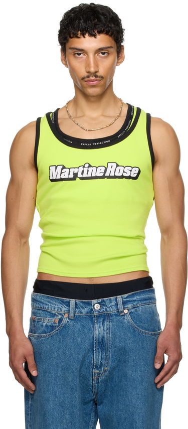 Tielko Martine Rose Martine Rose Folded Tank Top Žltá | 657JS03404, 0