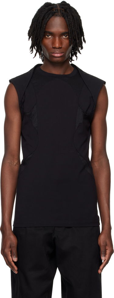 Tielko HELIOT EMIL HELIOT EMIL Evolute Tank Top Čierna | PRESS25_M_09_131_BLK01, 0