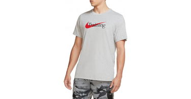 Tričko Nike Dri-FIT Swoosh Training T-Shirt Šedá | cz7989-063, 1