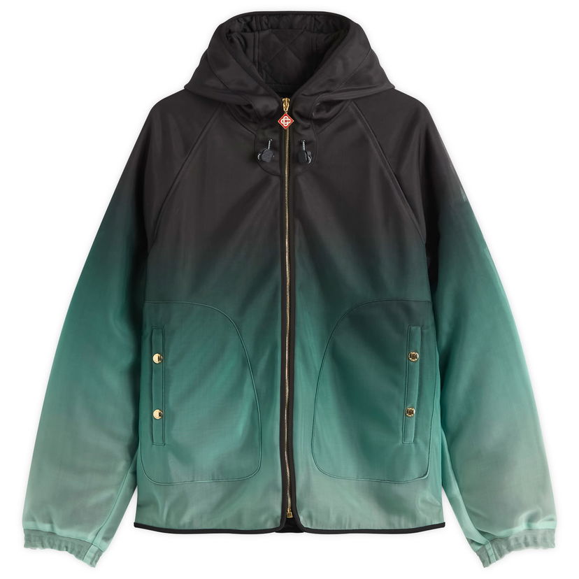 Vetrovka Casablanca Casablanca Gradient Technical Windbreaker Jacket, Size Small Zelené | MPF25-JK-394-01