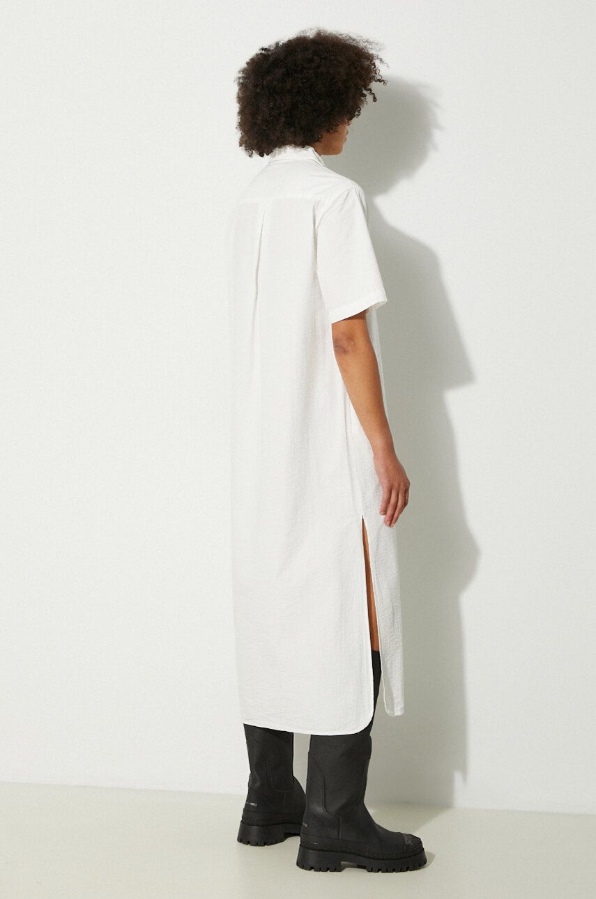 Šaty WOOD WOOD Midi Oversize Dress Biela | 12211102.1172, 1